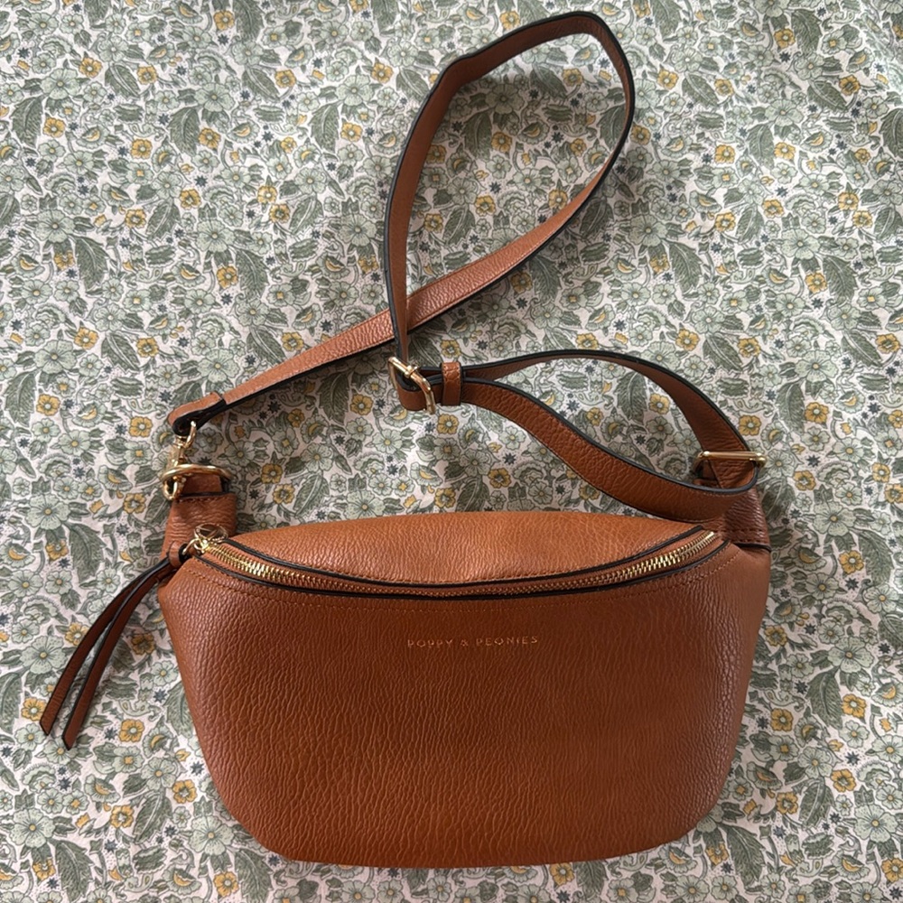 Poppy & Peonies Sidekick in Cognac